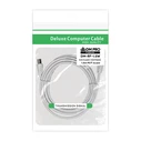 TV Antenna Coaxial Cable 1.5m M-to-F DM PRO White