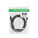 TV antenna coaxial cable 5m M/F DM PRO black
