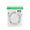 TV Coaxial Antenna Cable 5m Male to Female DM PRO White