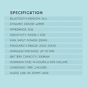 Ακουστικά Bluetooth Sonicgear Type-C Airphone Iii Carbon
