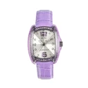 CHRONOTECH Women Quartz Analog Watch RW0003 30mm Purple Strap