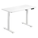 Ηλεκτρικό Γραφείο Brateck S08-22D-B, ρυθμιζόμενο ύψος, 120x60cm, λευκό