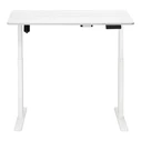 Ηλεκτρικό Γραφείο Brateck S08-22D-B, ρυθμιζόμενο ύψος, 120x60cm, λευκό