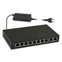 Network Switch Pulsar PoE Ethernet S108-90W, 10X Ports 10/100Mb/S