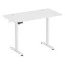 BRATECK ηλεκτρικό γραφείο S23-22R-B-WH ρυθμιζόμενο ύψος λευκό