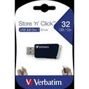 USB Flash Verbatim STORE´N´CLICK Μαύρο 32 GB (x10) 