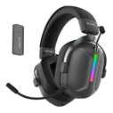 SADES gaming headset Defender ασύρματα και ενσύρματα RGB μαύρο