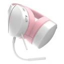 Sades Spower Over Ear Gaming Headset με σύνδεση 3.5mm Ροζ/Λευκό for Nintendo Switch / PC / PS4 / PS5 / XBOX