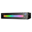 Sades Posevolt Ασύρματα Ηχεία Υπολογιστή 2.0 με RGB Φωτισμό και Bluetooth Ισχύος 10W Μαύρα