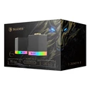 Sades Dionsyn Ασύρματα Ηχεία Υπολογιστή 2.0 με RGB Φωτισμό και Bluetooth Ισχύος 5W Μαύρα