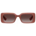 Women's sunglasses HAVAIANAS SAMPA-2LF (51/20/145) Pink frame, Brown gradient lens