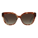 Kate Spade Savanna GSIPRF Women's Sunglasses 57/17/140 Brown Acetate