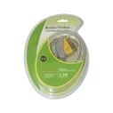DM PRO SCART to 2x RCA + 1x S-Video Cable M/M/M 1.5m