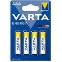 Varta Batteries Energy LR03 AAA 4 Pack