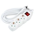 Technik Πολύπριζο 3 Θέσεων 3x1,5mm 5m με Διακόπτη