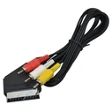 ATC Scart to 3RCA Cable, 1.5 m, No Switch