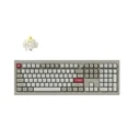 Keychron V6 Max Retro (V6M-R4) QMK/VIA BT/2,4/Wired Custom Mechanical Keyboard Banana Switch 100%