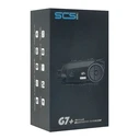 Ενδοεπικοινωνία Μηχανής SCSETC G7+, κάμερα, Bluetooth, 2 αναβάτες, 500m