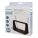 Εσωτερική Κεραία Τηλεόρασης Philips Ψηφιακή SDV1226/12, HDTV DVB-T/T2, 28dB, 4K
