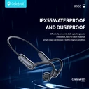 Celebrat SE9 Bone Conduction Bluetooth Handsfree Ακουστικά με Αντοχή στον Ιδρώτα Μαύρα