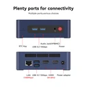 BEELINK SER3 Mini PC (AMD Ryzen 3 3200U / 8GB DDR4 / 480GB M.2 SSD / Windows 11 Pro)