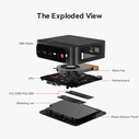 Beelink SER5 Max Mini PC (Ryzen 7 7735HS/24GB DDR5/500GB SSD/W11 Pro)