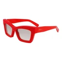 Salvatore Ferragamo Women's Sunglasses SF2045SR52176 - Red Acetate Frame (52/17/140 mm)