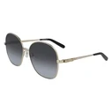 Γυναικεία Γυαλιά Ηλίου Salvatore Ferragamo Sf242S-711 (60/16/140 mm) Gray Gradient Gold