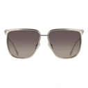 Salvatore Ferragamo Women's Sunglasses SF324S-5816745 (Gold metal frame, Yellow lenses)