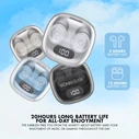 Bluetooth Handsfree Sonic Gear ENC BT5.4 EARPUMP TWS JEWEL 2 Black