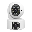 SRIHOME Surveillance Camera Dual Lens Panoramic PTZ 4MP HD