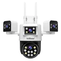 SRIHOME Security Camera 8MP Quad-Lens PTZ
