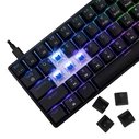 Gaming Πληκτρολόγιο White Shark Mechanical Keyboard Blue Switch Gk-004121 Black