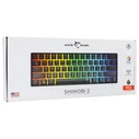 Gaming Πληκτρολόγιο White Shark Mechanical Keyboard Red Switch Gk-004111 Black