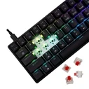Gaming Πληκτρολόγιο White Shark Mechanical Keyboard Red Switch Gk-004111 Black