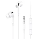 Handsfree Ακουστικά Usams EP-41, 3.5mm, 10mm, 1.2m, λευκά