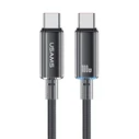 Καλώδιο USB-C Usams σε USB-C US-Sj660, 100W, 480Mbps, 1.2M, Μαύρο