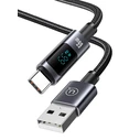 Καλώδιο USB-C Usams σε USB US-SJ673, 66W, 480Mbps, 1.2m, Μαύρο