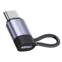Αντάπτορας USB-C Usams σε Lightning US-SJ677, 30W, 480Mbps, γκρι