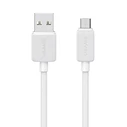 Καλώδιο USB Usams micro σε USB US-SJ690, 10W, 480Mbps, 1m, λευκό