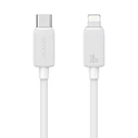 Καλώδιο Lightning Usams σε USB-C Us-Sj692, 30W, 480Mbps, 1M, Λευκό