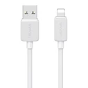 Usams Series USB-A to Lightning Cable Λευκό 2m (SJ694USB02)