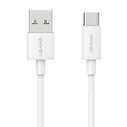 Καλώδιο USB-C Usams σε USB Us-Sj708, 3A, 480Mbps, 1M, Λευκό