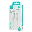 Καλώδιο USB-C Usams Us-Sj711, 60W, 480Mbps, 1M, Λευκό