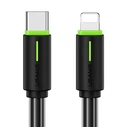 Καλώδιο Lightning Usams σε USB-C Us-Sj735, 30W, 480Mbps, 1M, Μαύρο