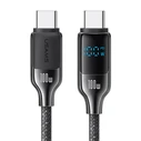 USAMS USB C Cable SJ742 100W 480Mbps 1.2m Black
