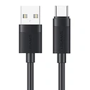 Usams USB 2.0 Cable USB-C male - USB-A 18W PD Μαύρο 1m SJ777USB01