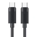 Usams USB 2.0 Cable USB-C male - USB-C 60W PD Μαύρο 1m SJ780USB01
