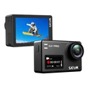 SJcam SJ8 Pro Action Camera 4K Ultra HD Υποβρύχια με Οθόνη Αφής 2.3" και Wi-Fi Μαύρη