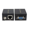 VGA Extender Powertech SLOT-019, Digital to Analog L/R Audio, 60m